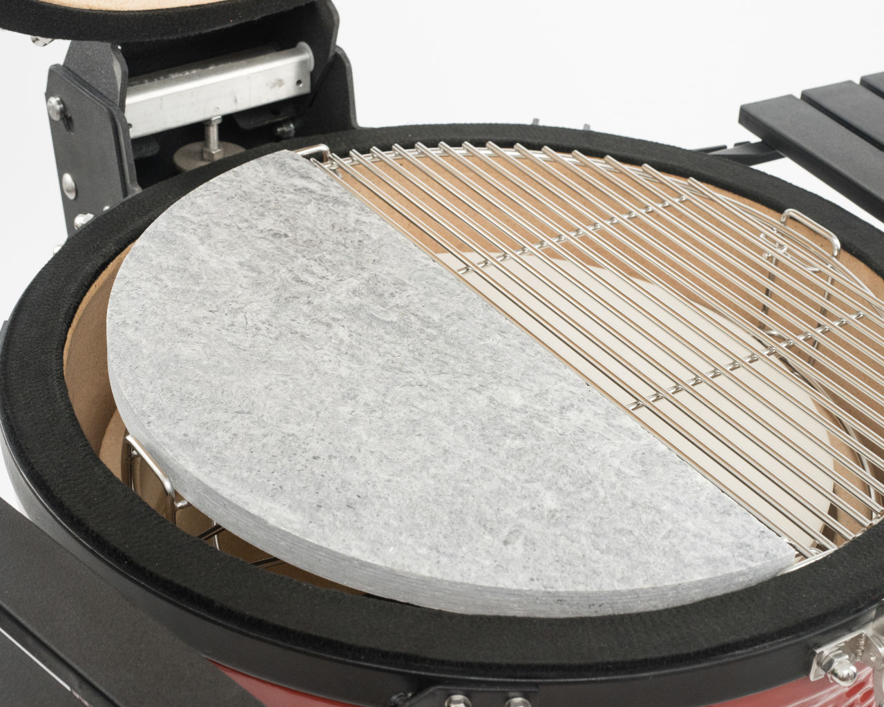 Kamado Joe Half Moon Soapstone for Big Joe Series I & II, , hi-res image number null