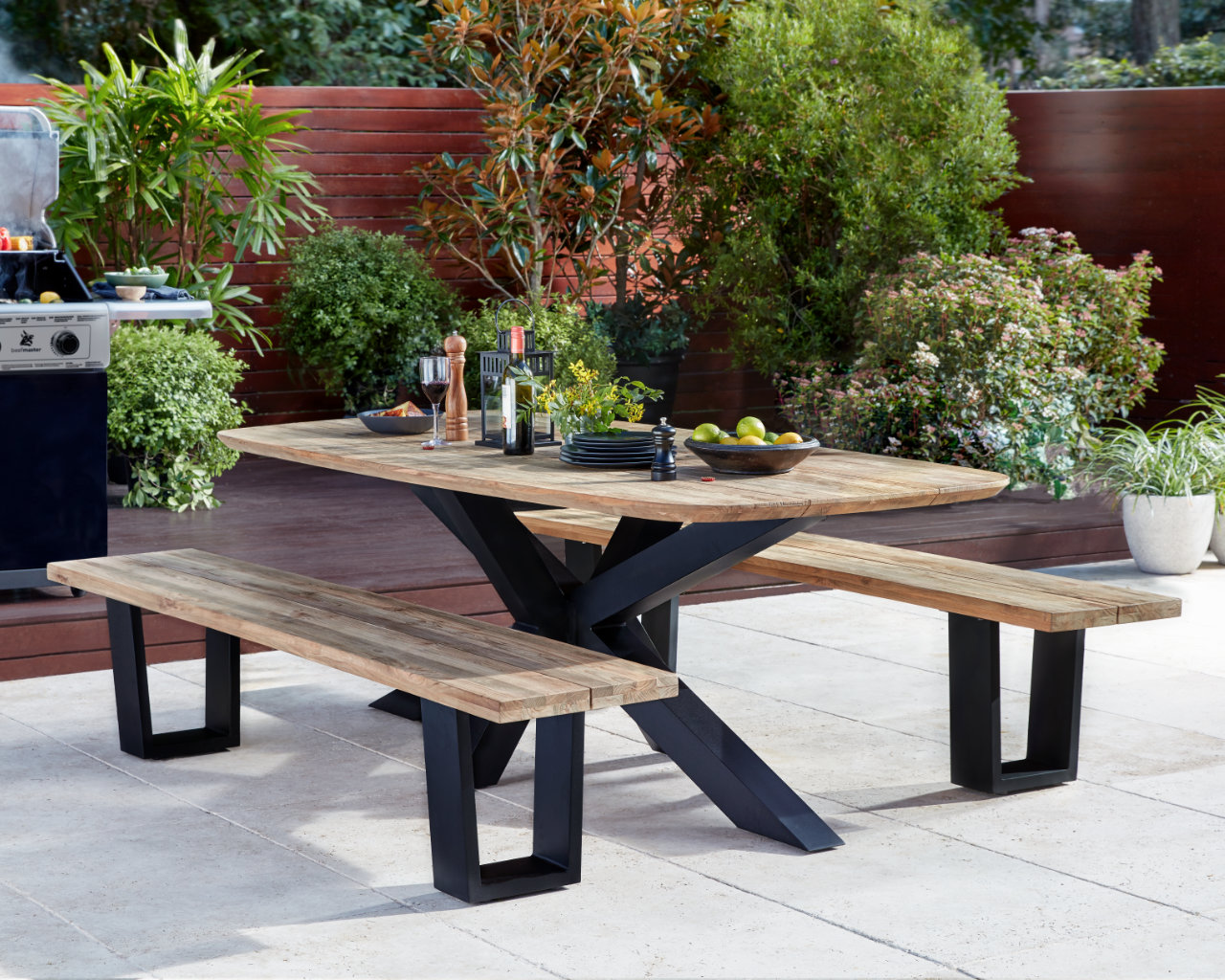 Jakarta 3 Piece Bench Setting, , hi-res image number null