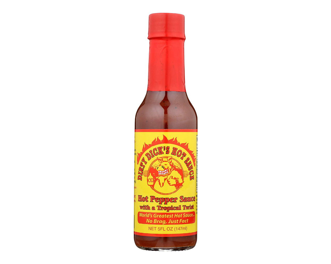 DD's Hot Pepper Sauce With a Tropical Twist 147g, , hi-res image number null