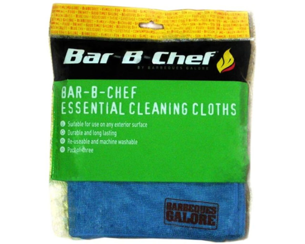 Bar-B-Chef Essential Cleaning Cloths, , hi-res image number null