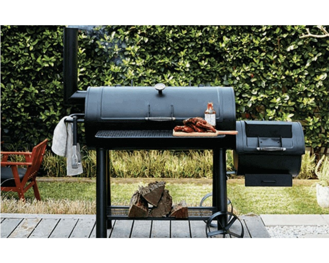 Pro Smoke Offset Smoker, , hi-res image number null