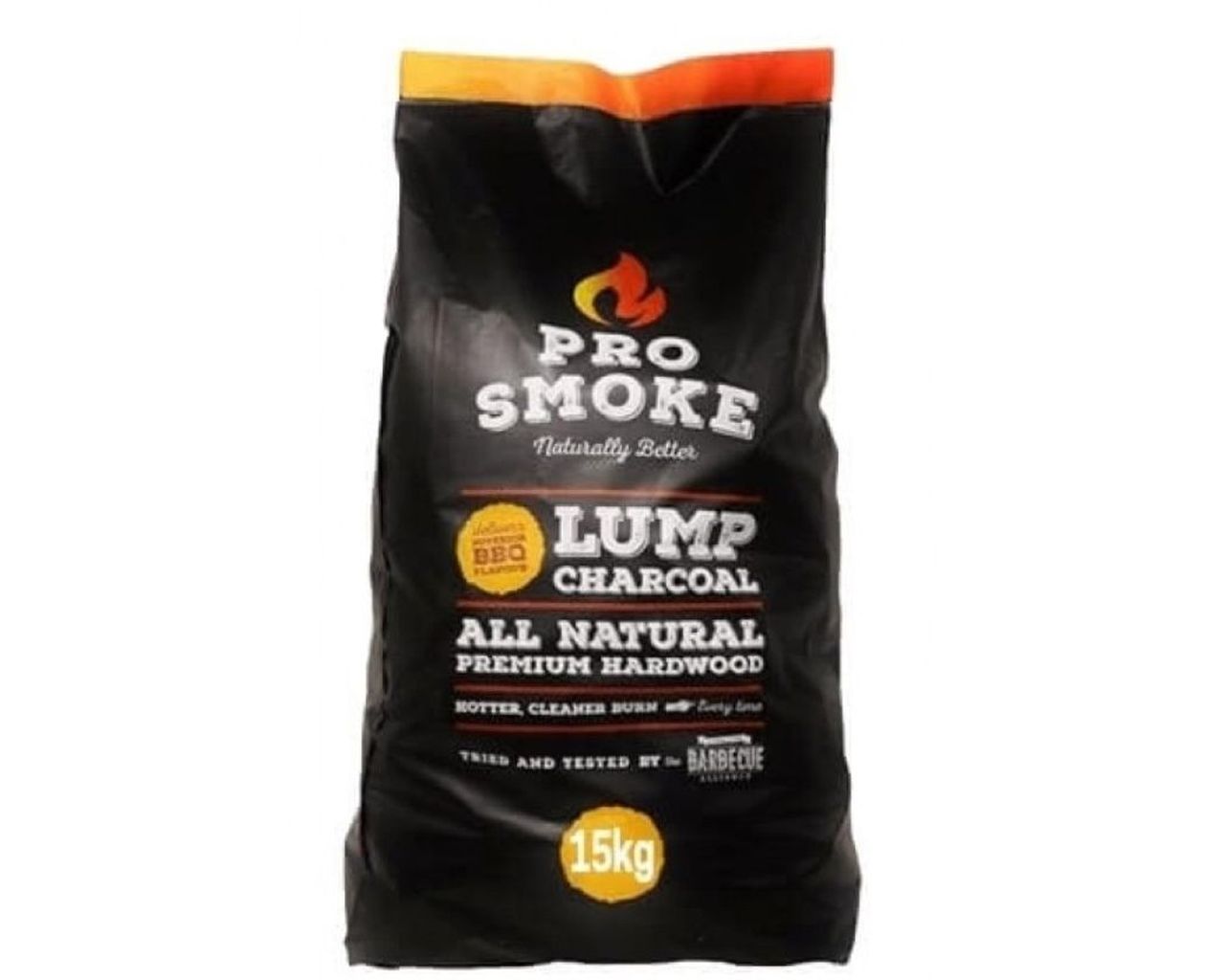 Pro Smoke 15kg Premium Hardwood Lump Charcoal, , hi-res image number null