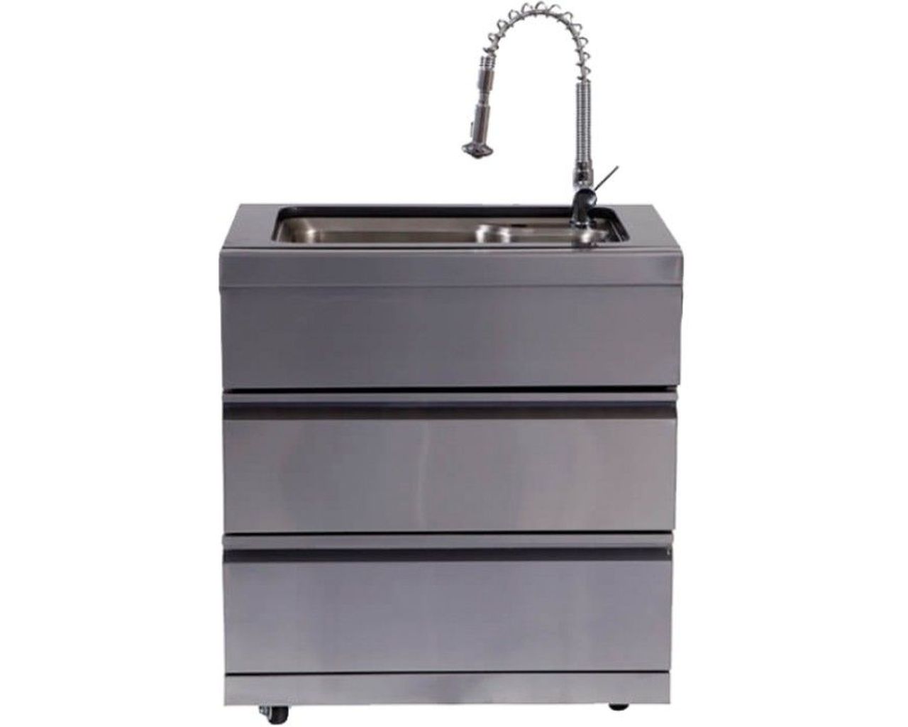 Ziegler & Brown Grand Turbo Sink Module with Gold Fleck Granite Top, , hi-res image number null